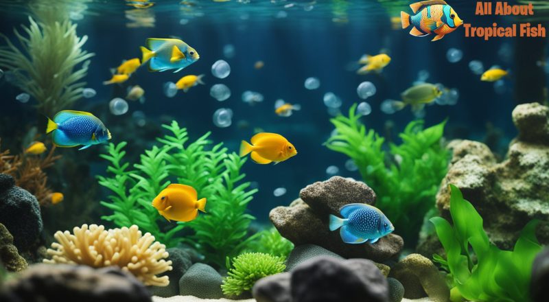 a fresh water tropical fish tank