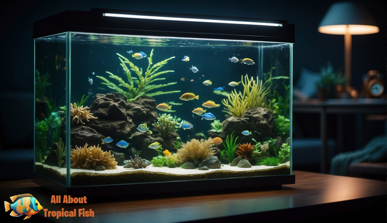 A small fish tank